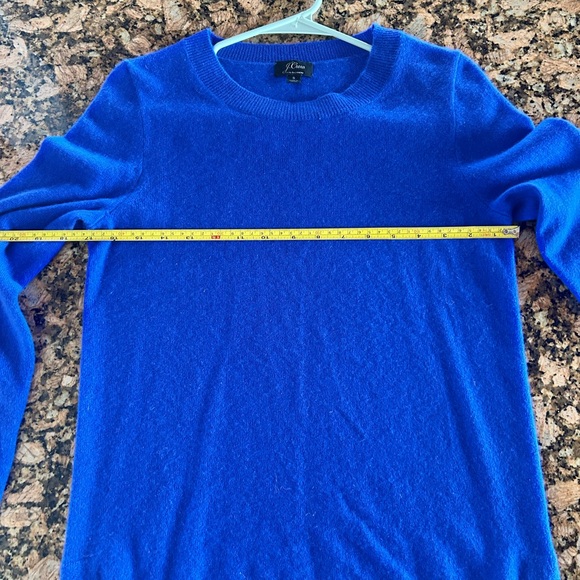 J. Crew Cashmere Crewneck in Blue| Size: Small - Picture 10 of 12